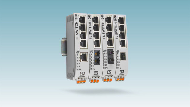 UNMANAGED SWITCH ETHERNET CON FIBRA OTTICA